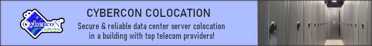 Cybercon Server Colocation ads