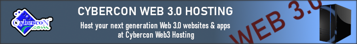 Cybercon Web 3.0 Hosting Banner